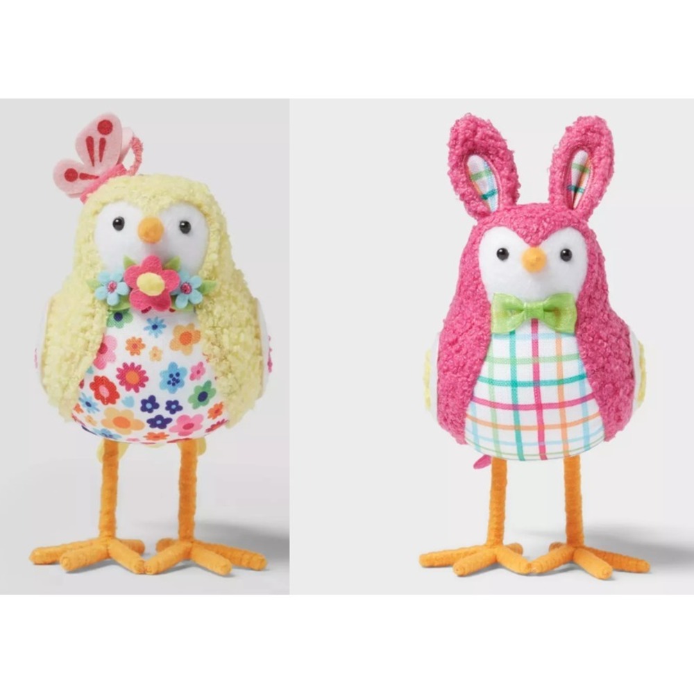 Target Spritz Birds ~ HUE & TINT ~ Easter Spring 2025 ~ Yellow Chick Pink Bunny